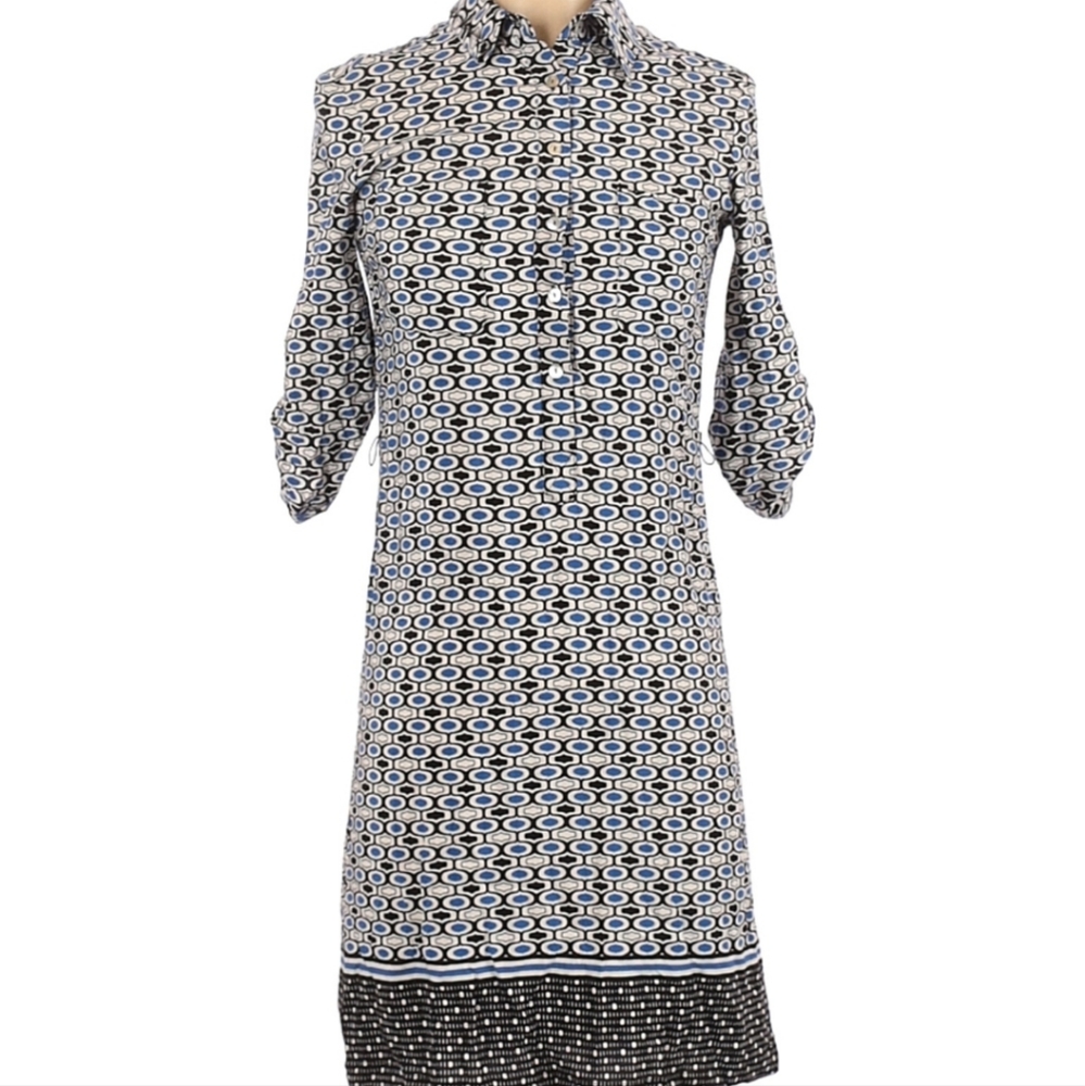 MAX STUDIO 70s Inspired Shirtdress